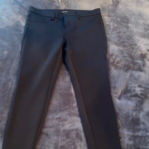 J Brand black skinny capri.